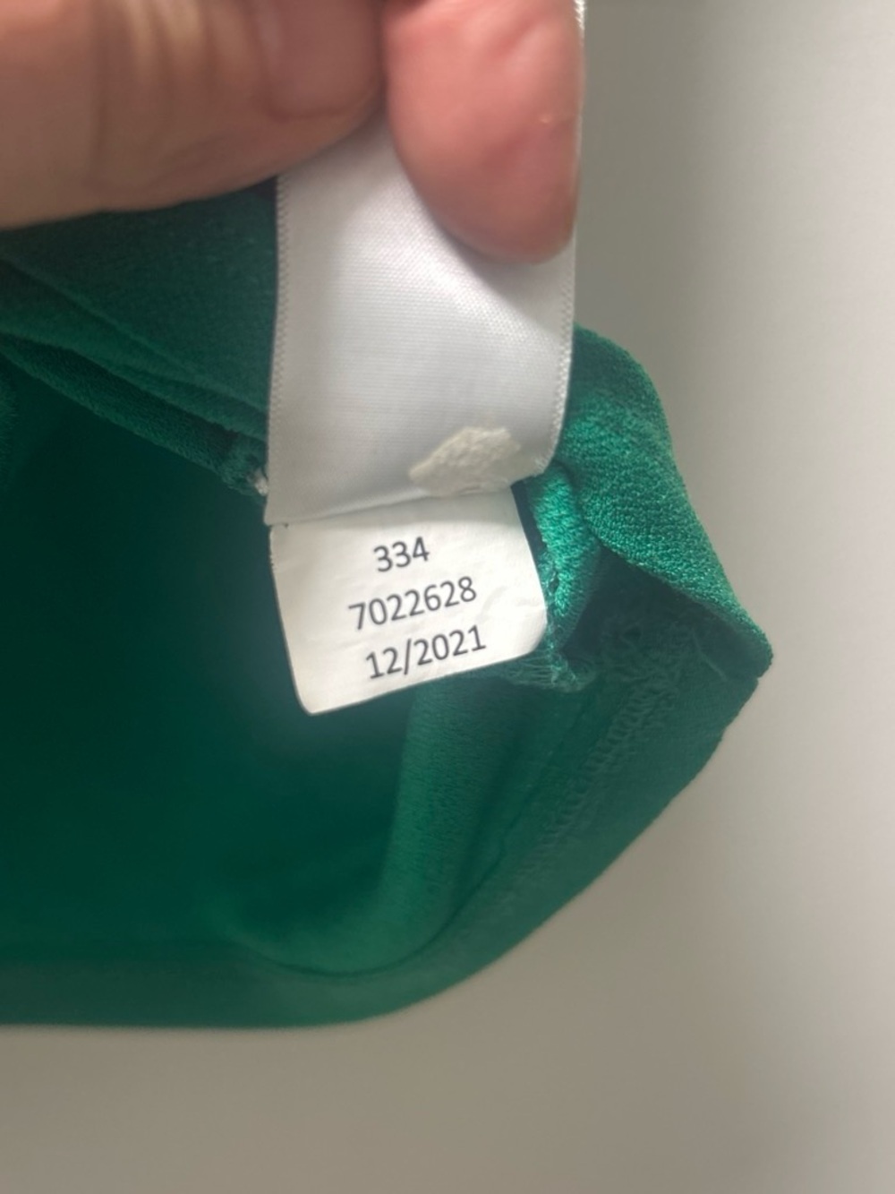 CeCe Emerald Green Tee with Floral Puff Sleeves - Picture 8 of 8